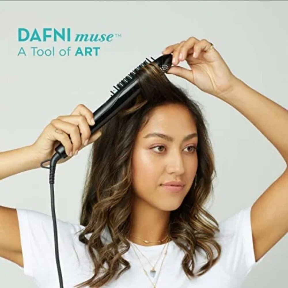 DAFNI BY CONAIR Muse Hair Smoothing & Styling Hot Brush (BRAND-NEW IN BOX!)